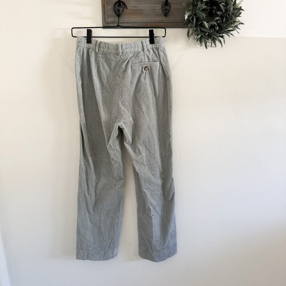 Maxmara Weekend Blue Corduroy Straight Trouser Pants US 6 - Picture 5 of 6